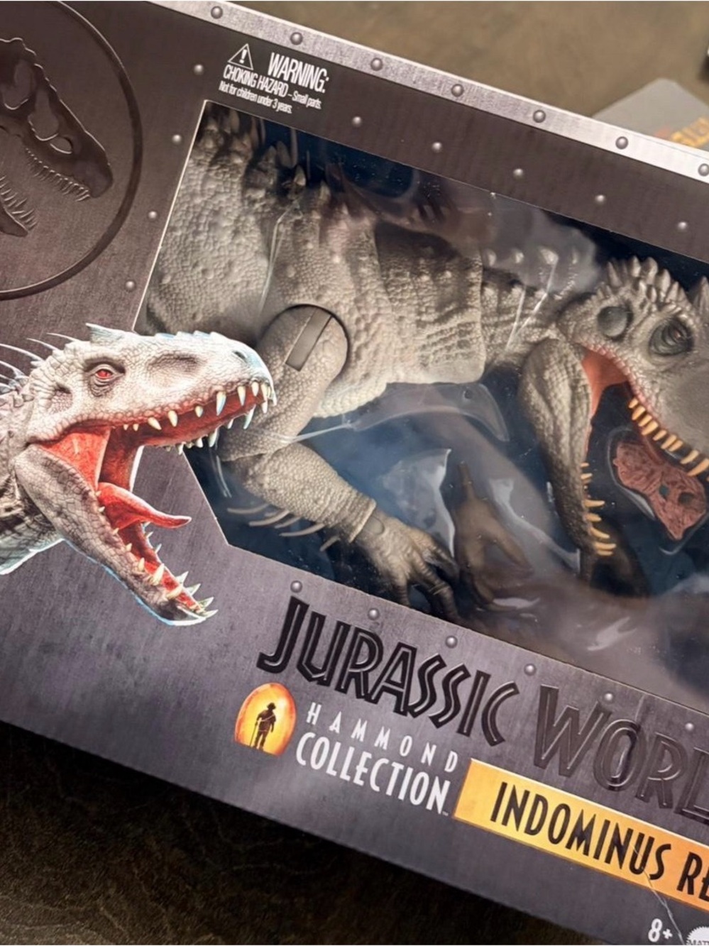 Indominus Rex Action Figure - White & Gray